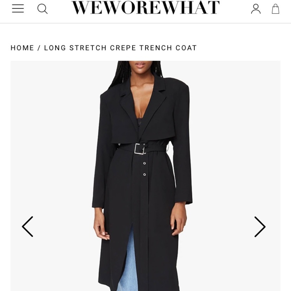 Weworewhat tench coat